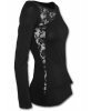 Gothic Elegance - Lace One Shoulder Spiral